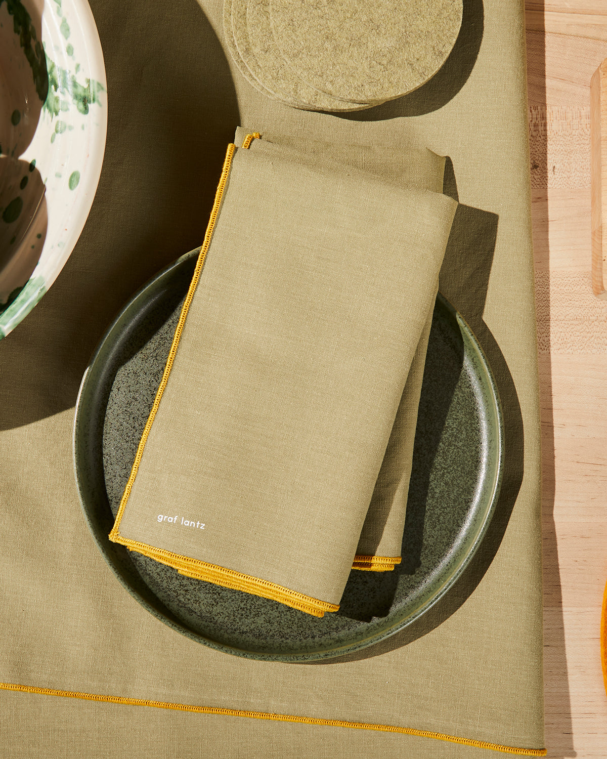 100% hemp linen cloth napkins
