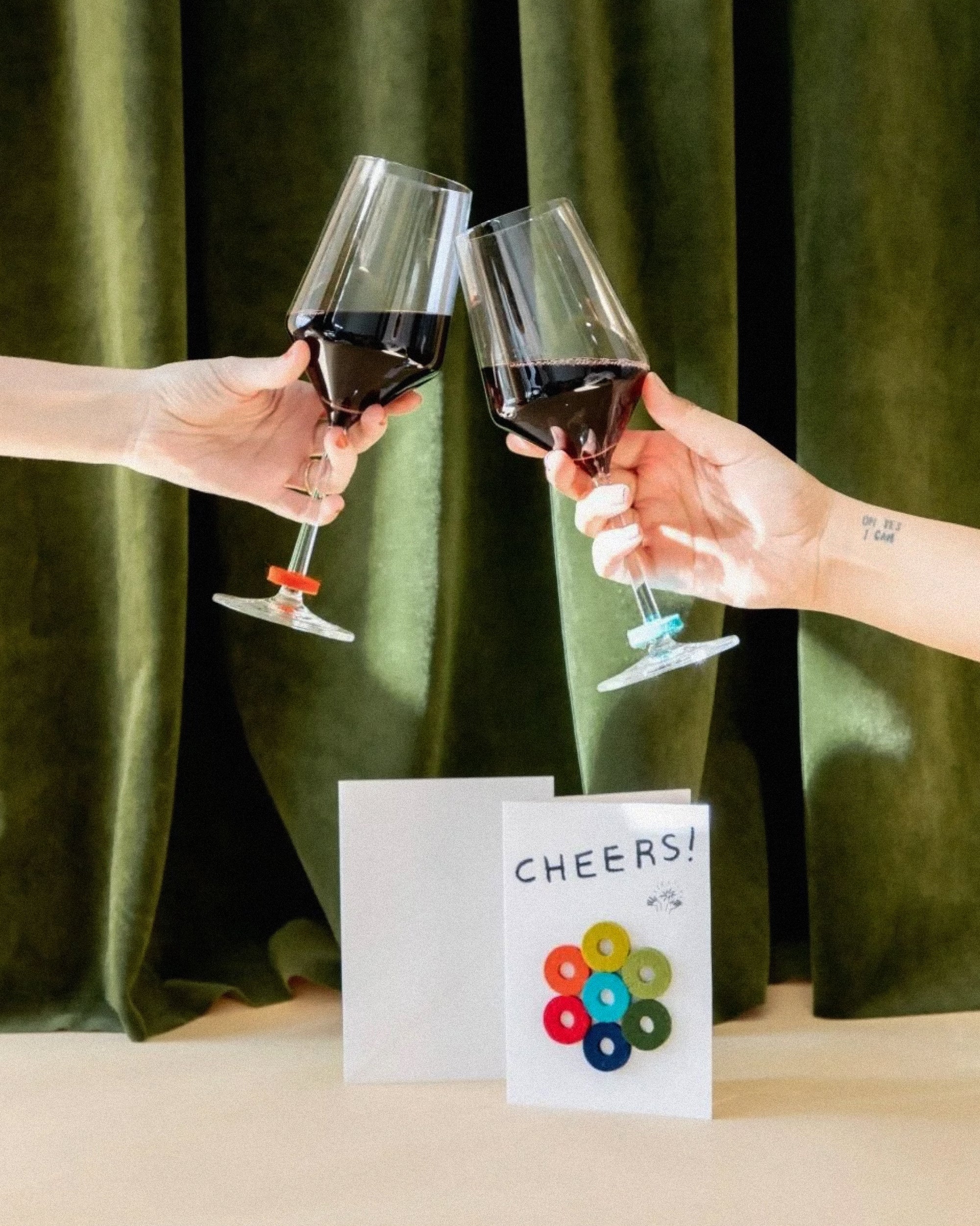 Wine-Ote's Merino Wool Wine Markers
