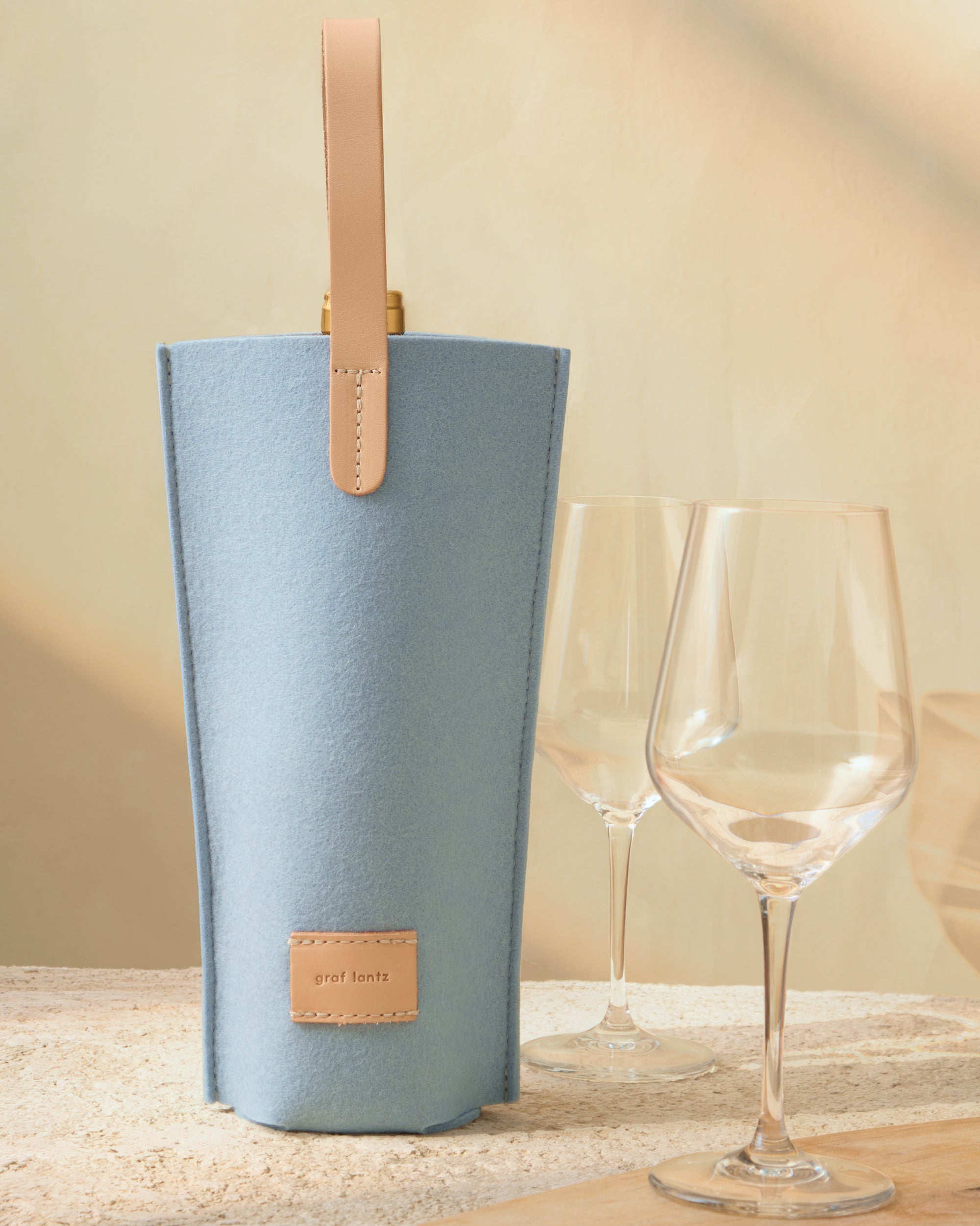 Hana Merino Wool Bottle Bag