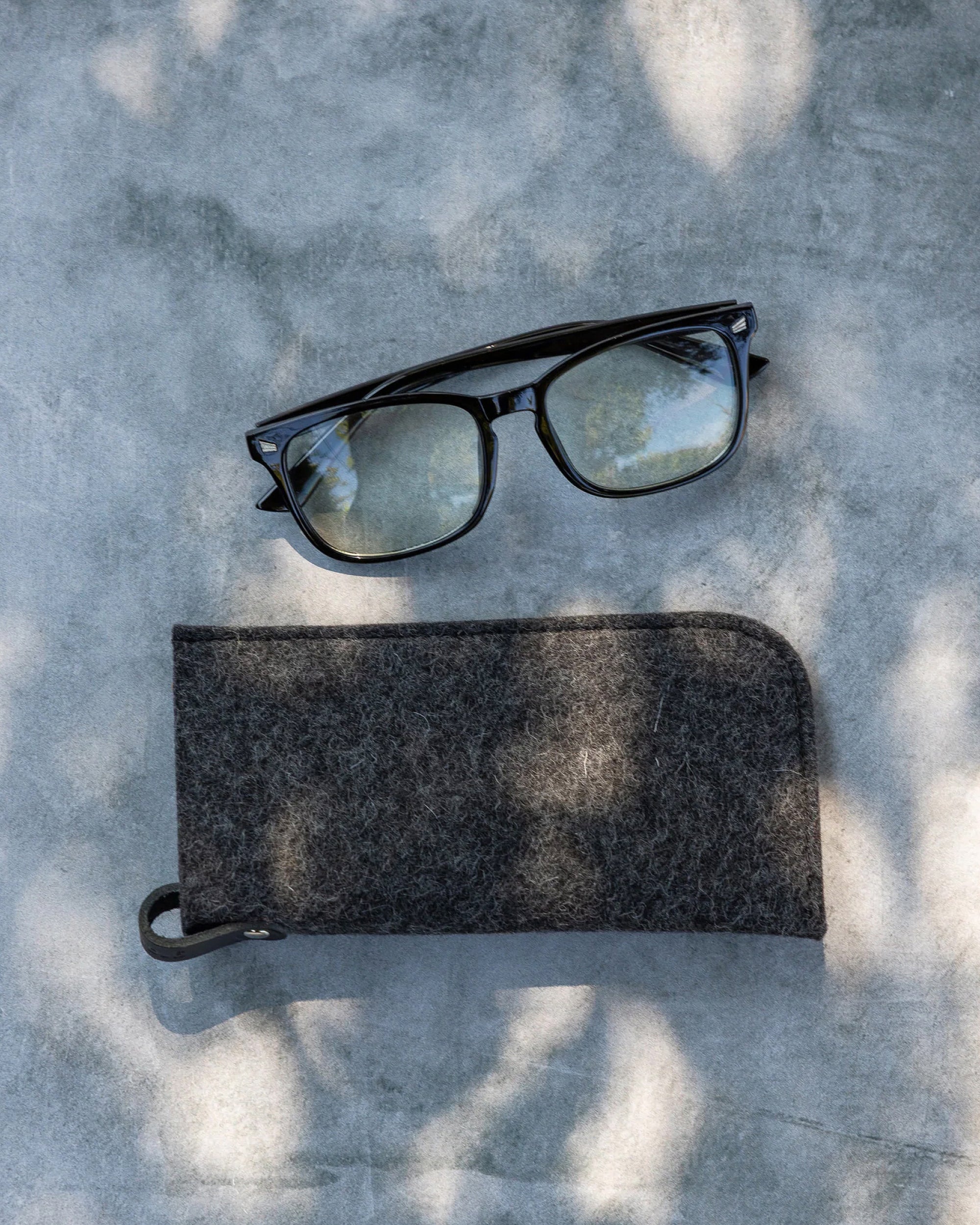 Classic Merino Wool Eyeglass Sleeve