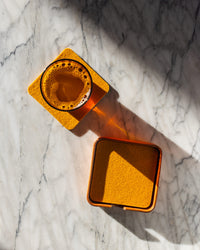 Kobon Leather/Merino Wool Square Tray 4 Pack Coaster Set