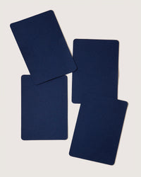 Merino Wool Rectangle Placemat - 4 Pack