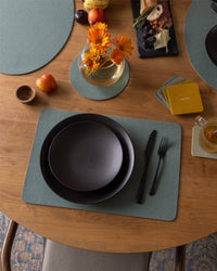 Merino Wool Rectangle Placemat - 4 Pack