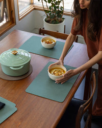 Merino Wool Rectangle Placemat - 4 Pack