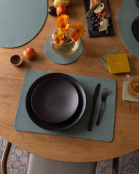 Merino Wool Rectangle Placemat - 4 Pack