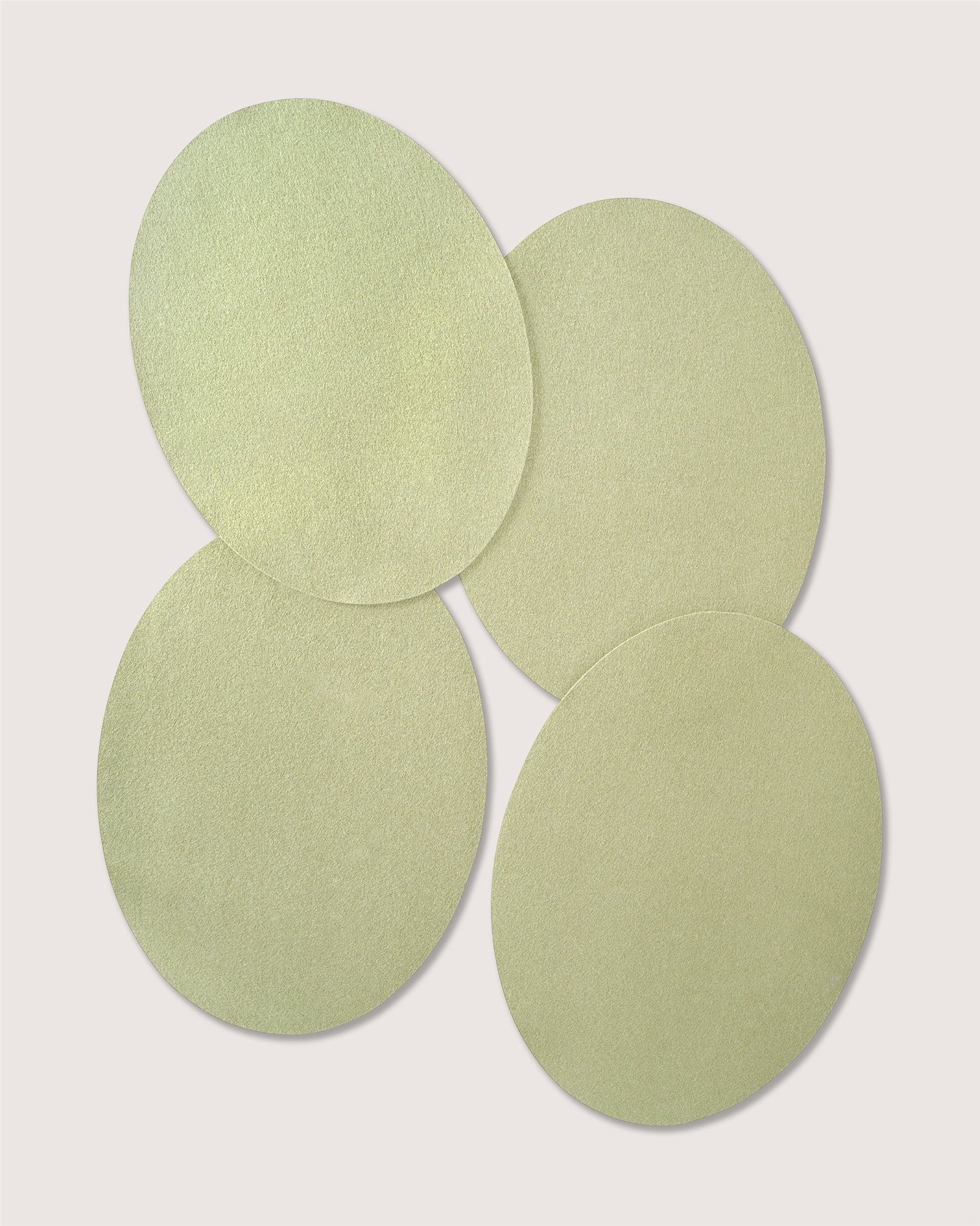 Merino Wool Oval Placemat - 4 Pack