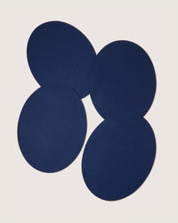 Merino Wool Oval Placemat - 4 Pack