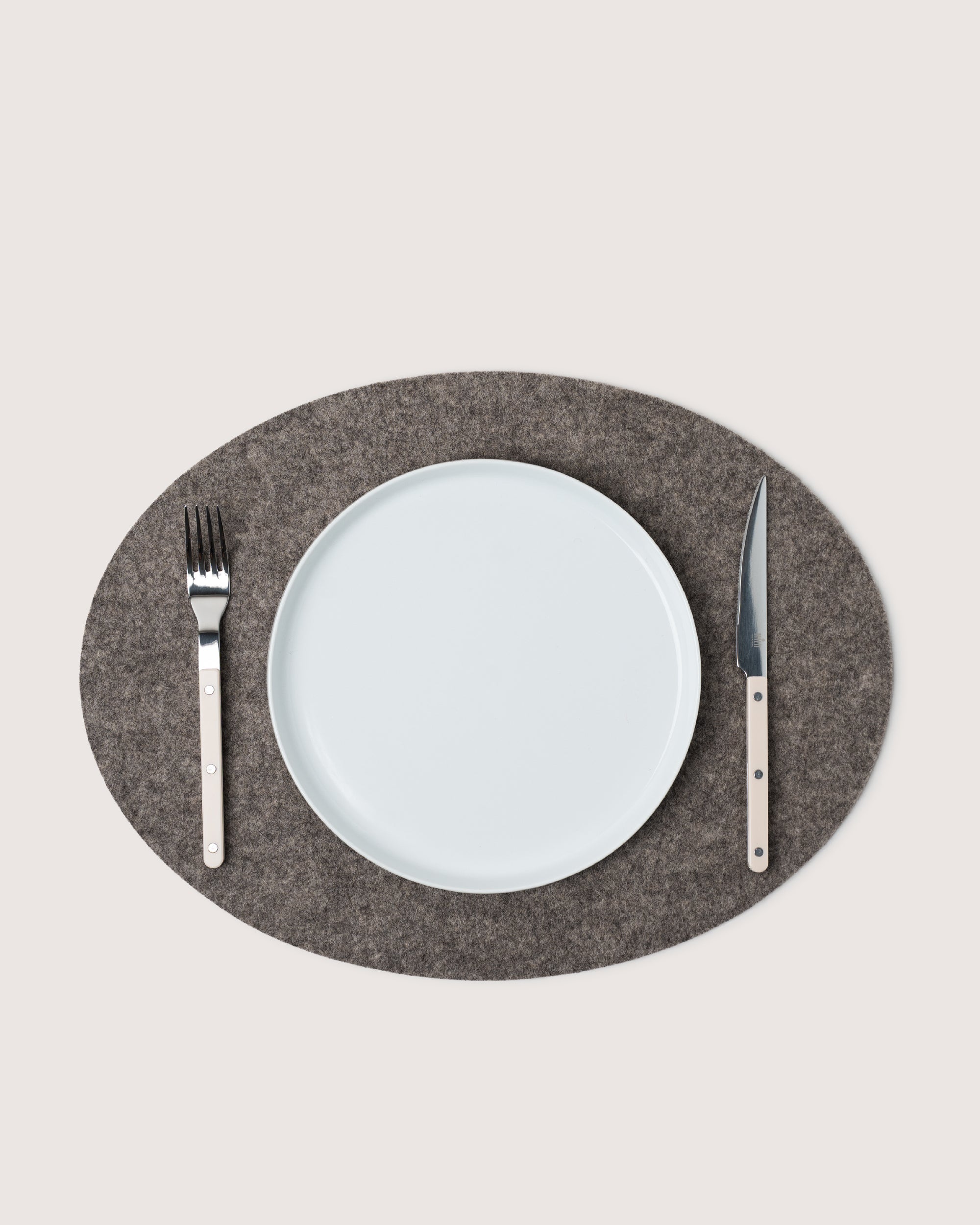 Merino Wool Oval Placemat