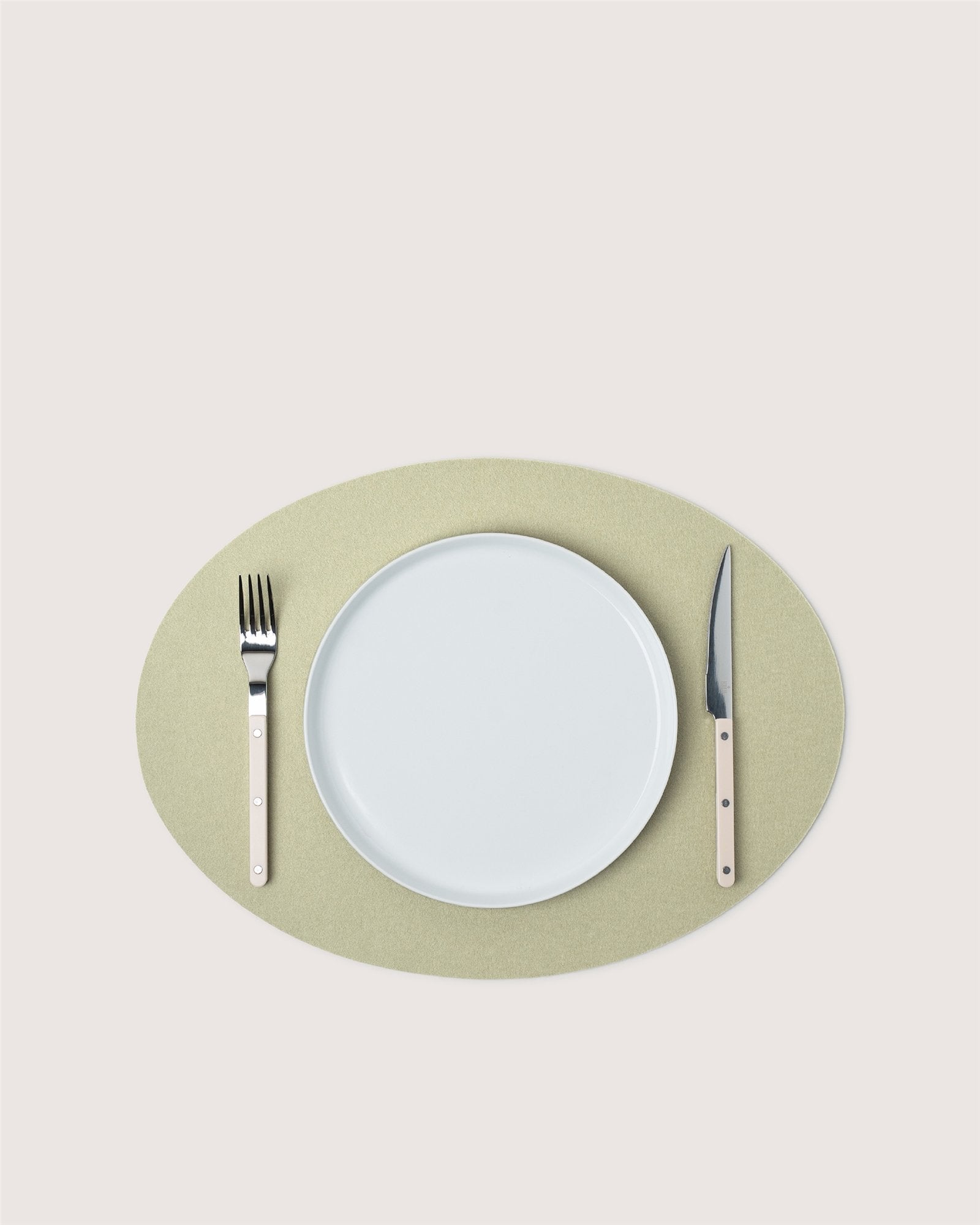 Merino Wool Oval Placemat