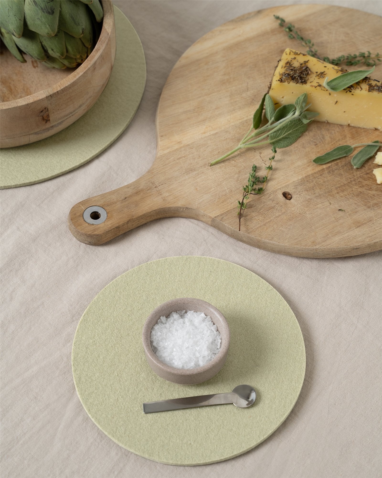 Merino Wool 8" Round Trivet