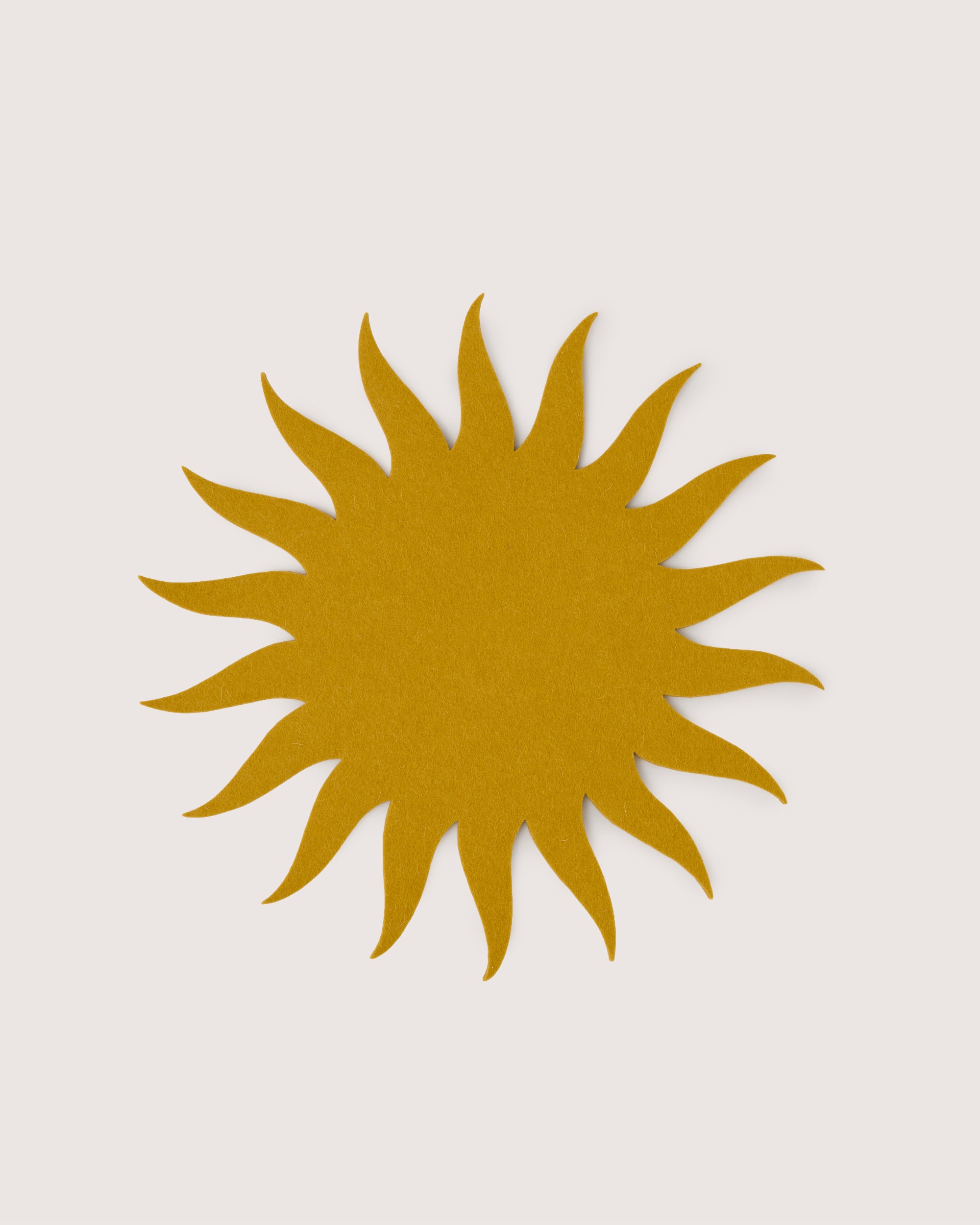 Merino Wool Sunburst Trivet — Final Sale