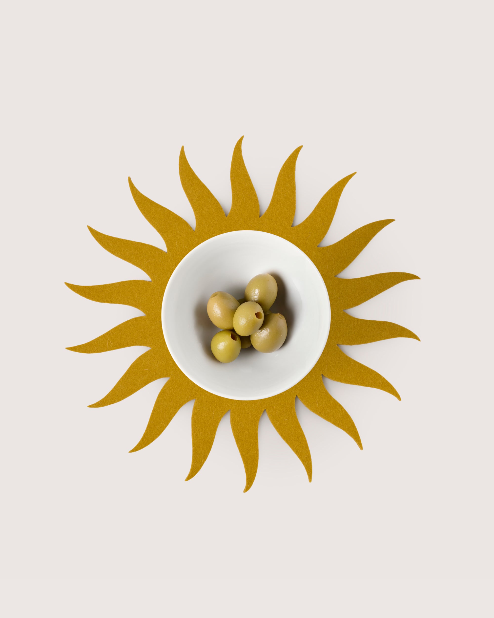 Merino Wool Sunburst Trivet