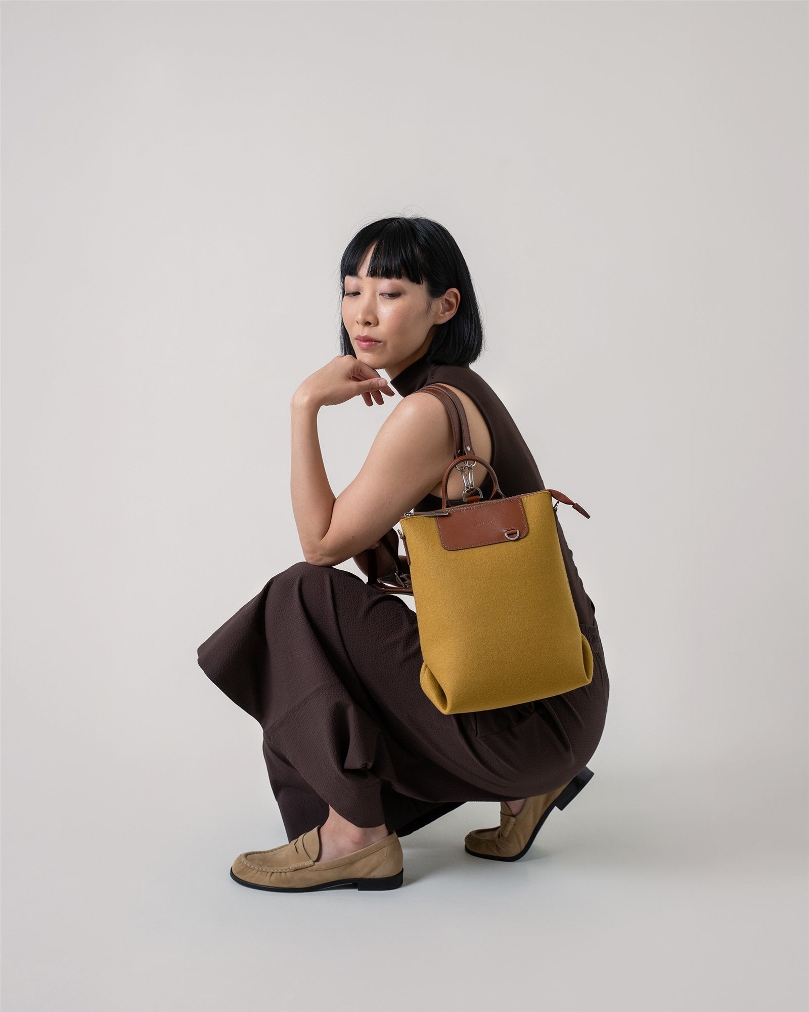 Bedford Merino Wool Midi Backpack