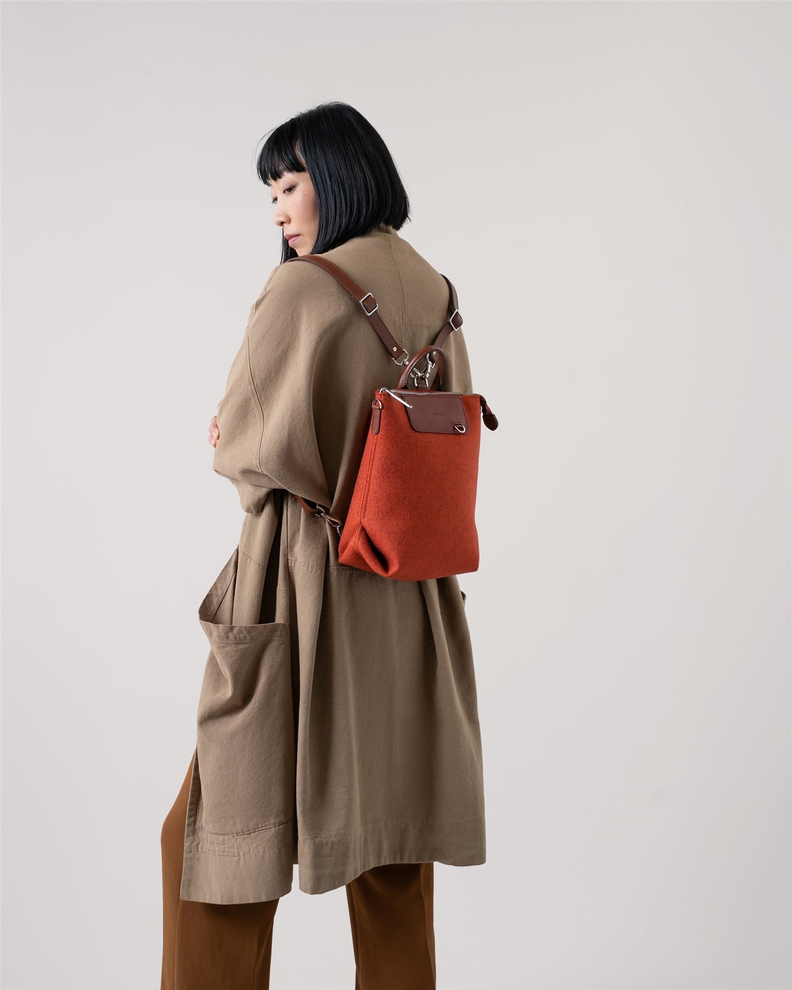 Bedford Merino Wool Midi Backpack
