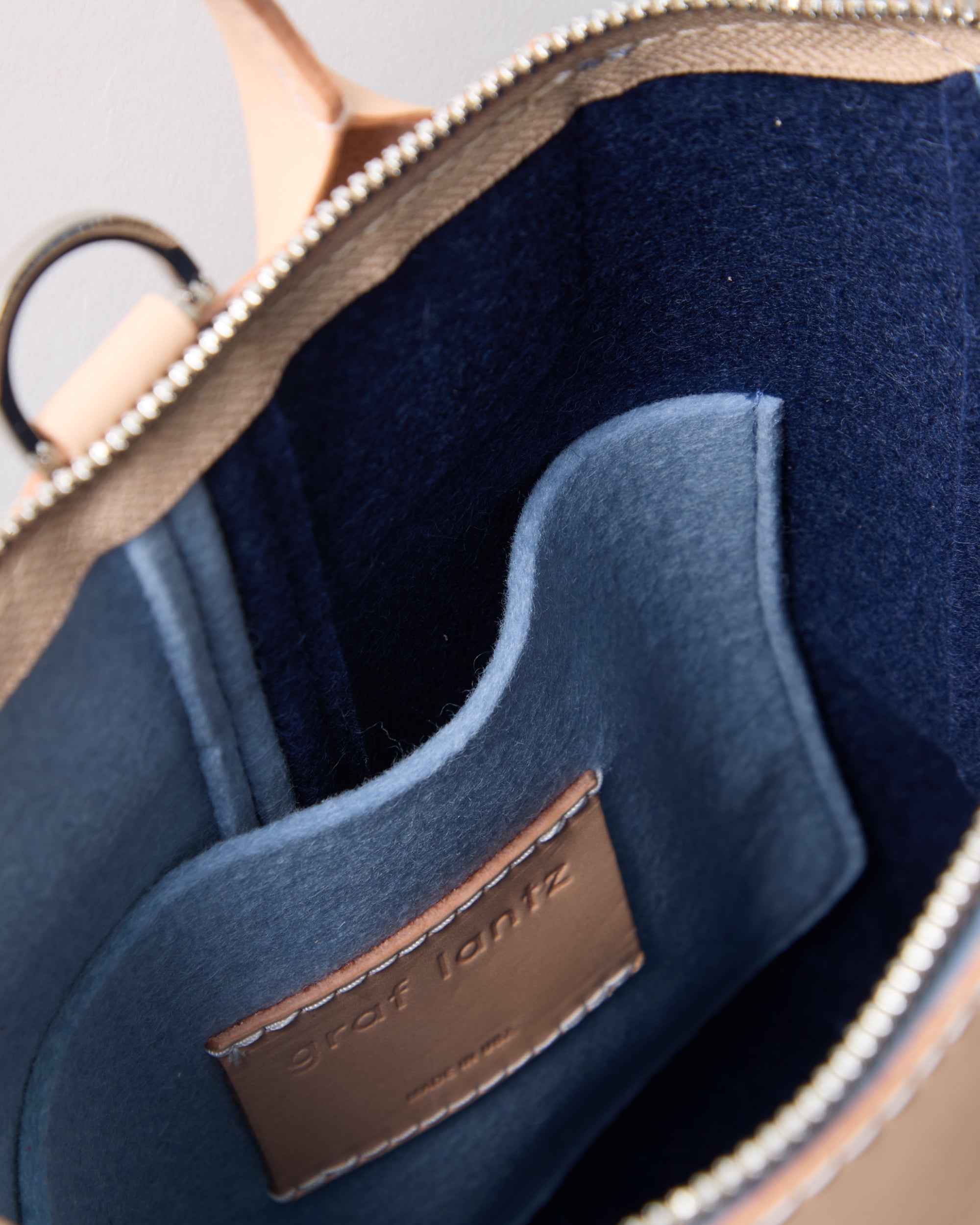 Bedford Merino Wool Midi Colorblock Backpack