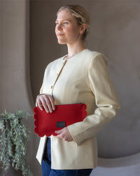 Deco Edge Merino Wool Pouch