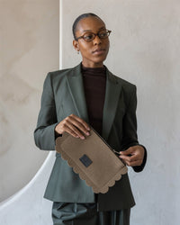 Deco Edge Merino Wool Pouch