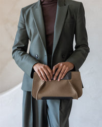 Frankie Merino Wool Clutch