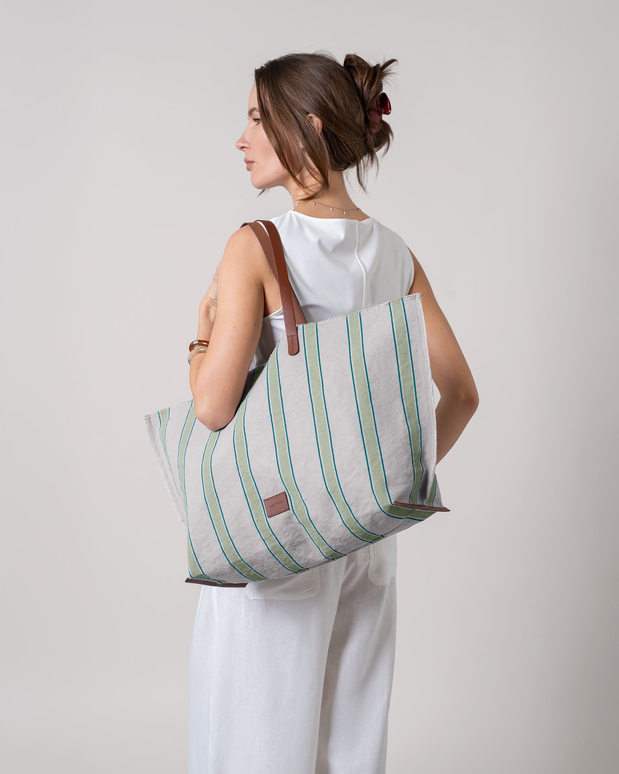 Hana Canvas Boat Bag