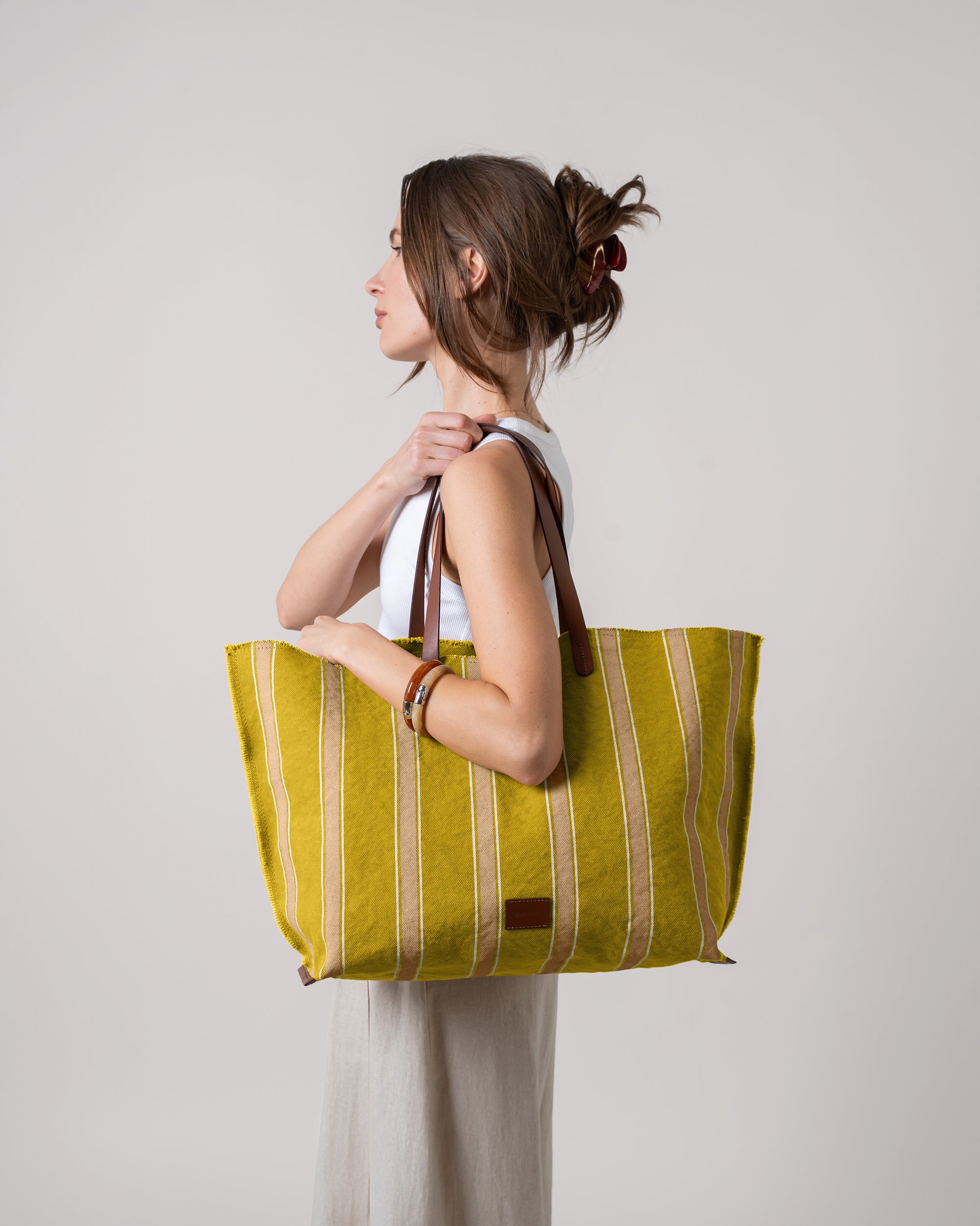 Hana Canvas Boat Bag
