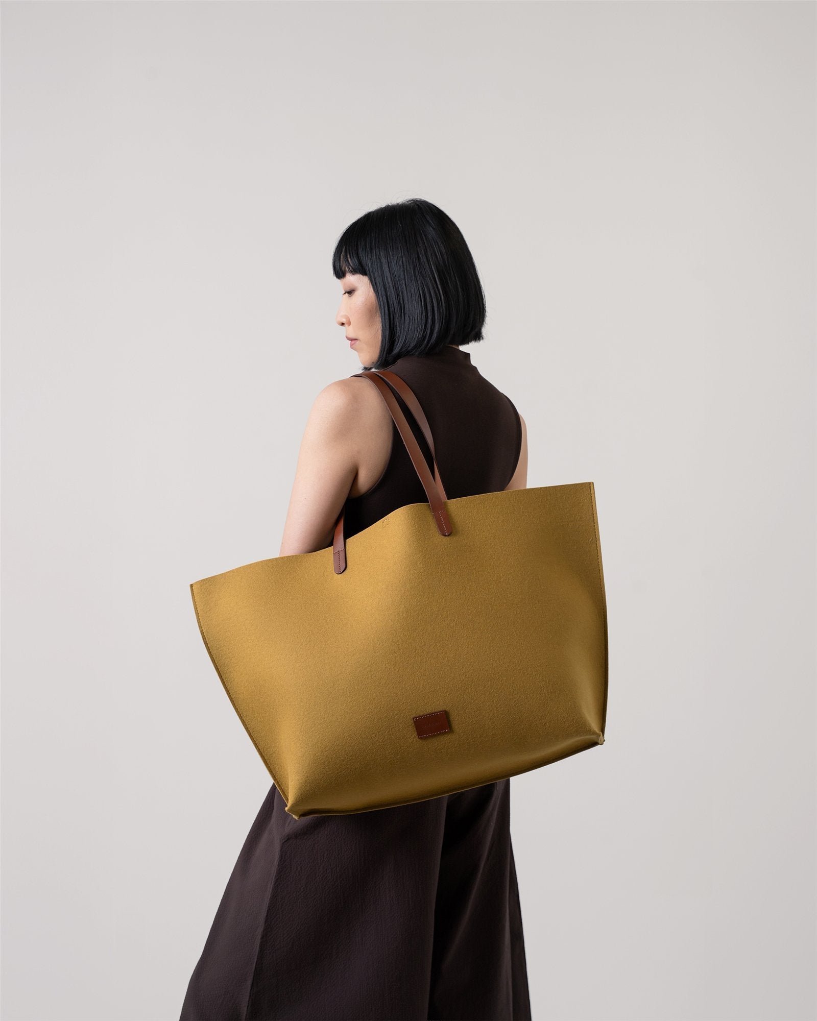 Hana Merino Wool Boat Bag