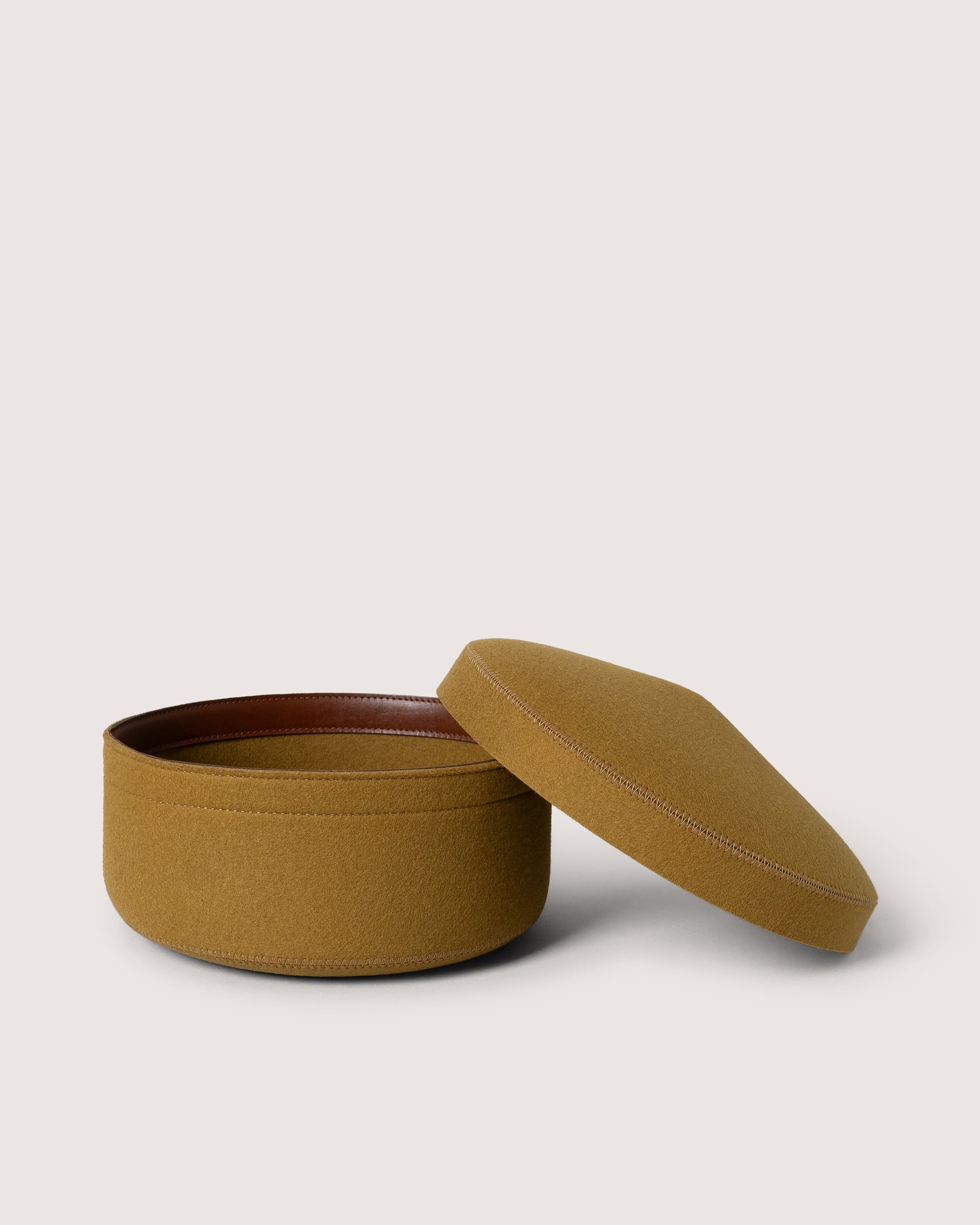 Merino Wool Medium Bin w/ Lid