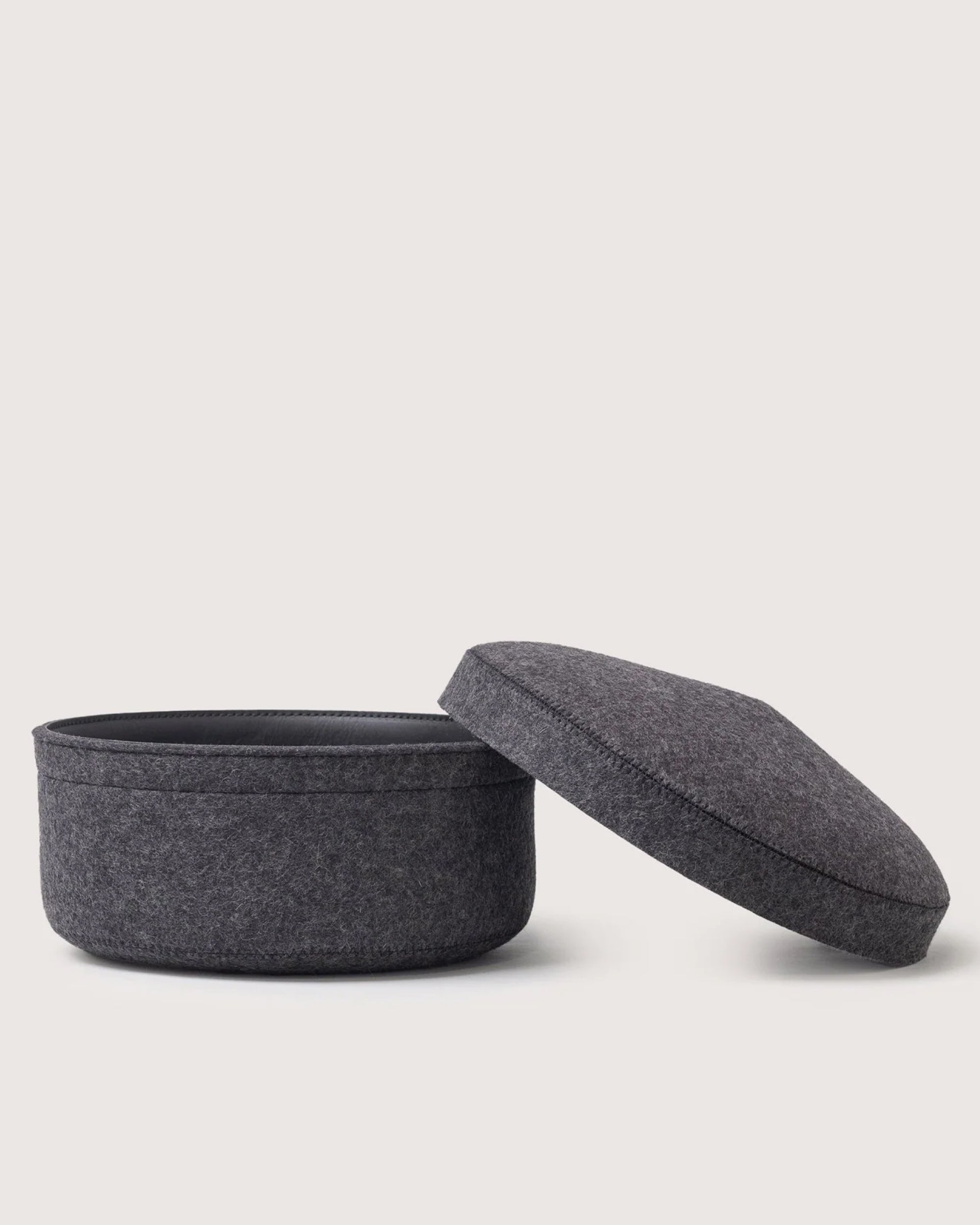 Merino Wool Medium Bin w/ Lid