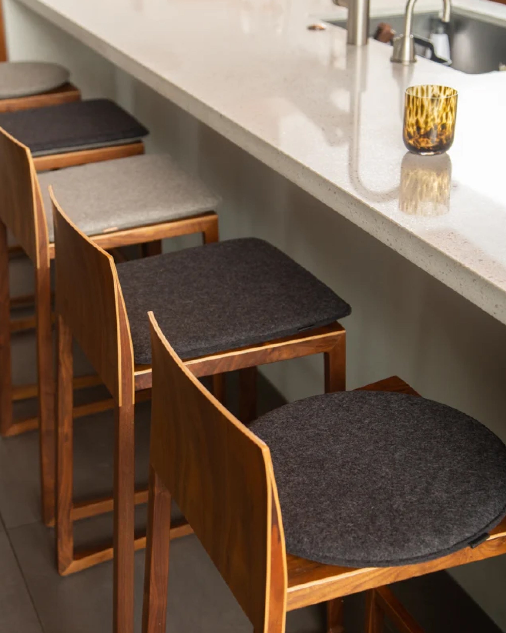 Zabuton Merino Wool Square Seat Cushion