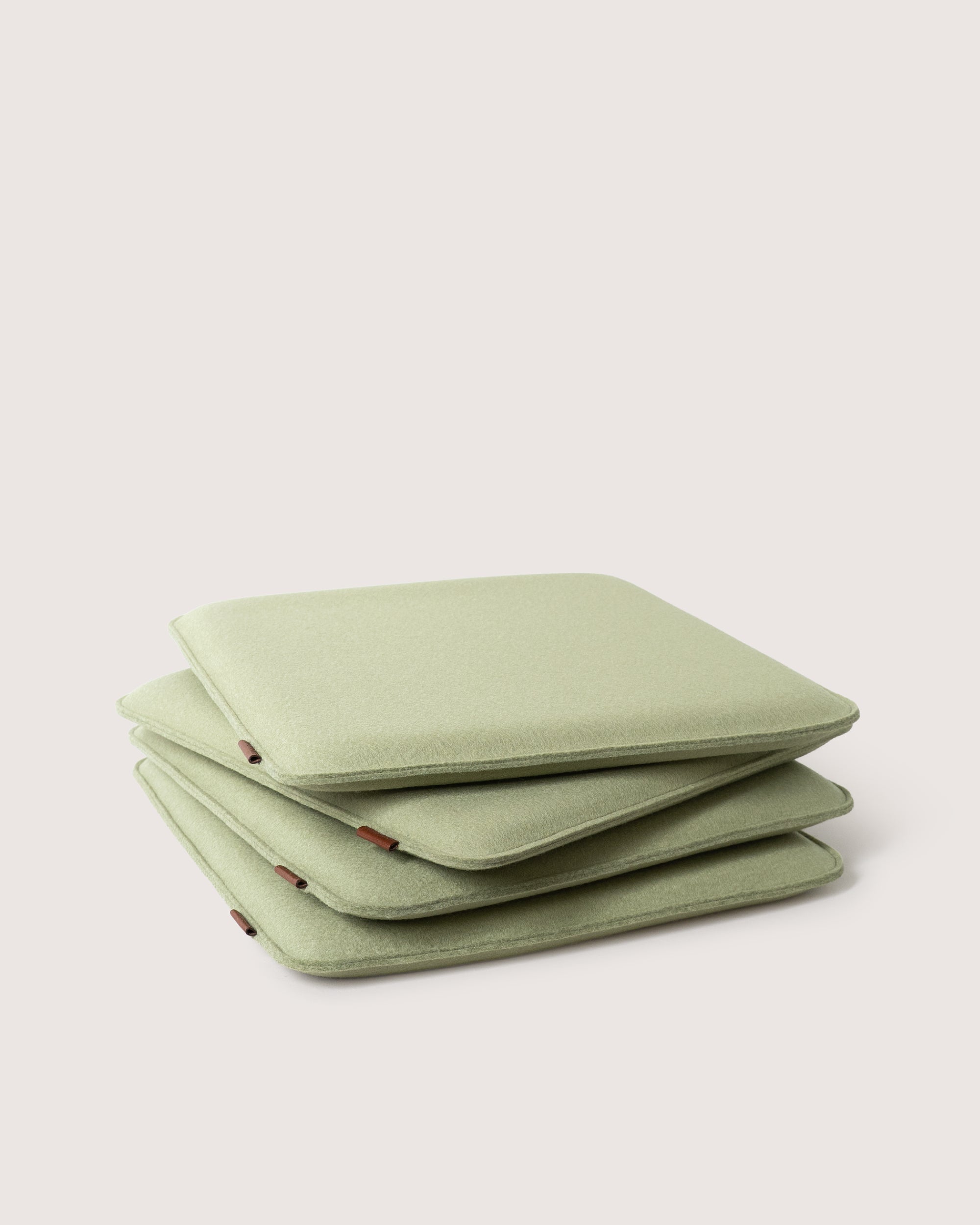 Zabuton Merino Wool Square Seat Cushion - 4 Pack
