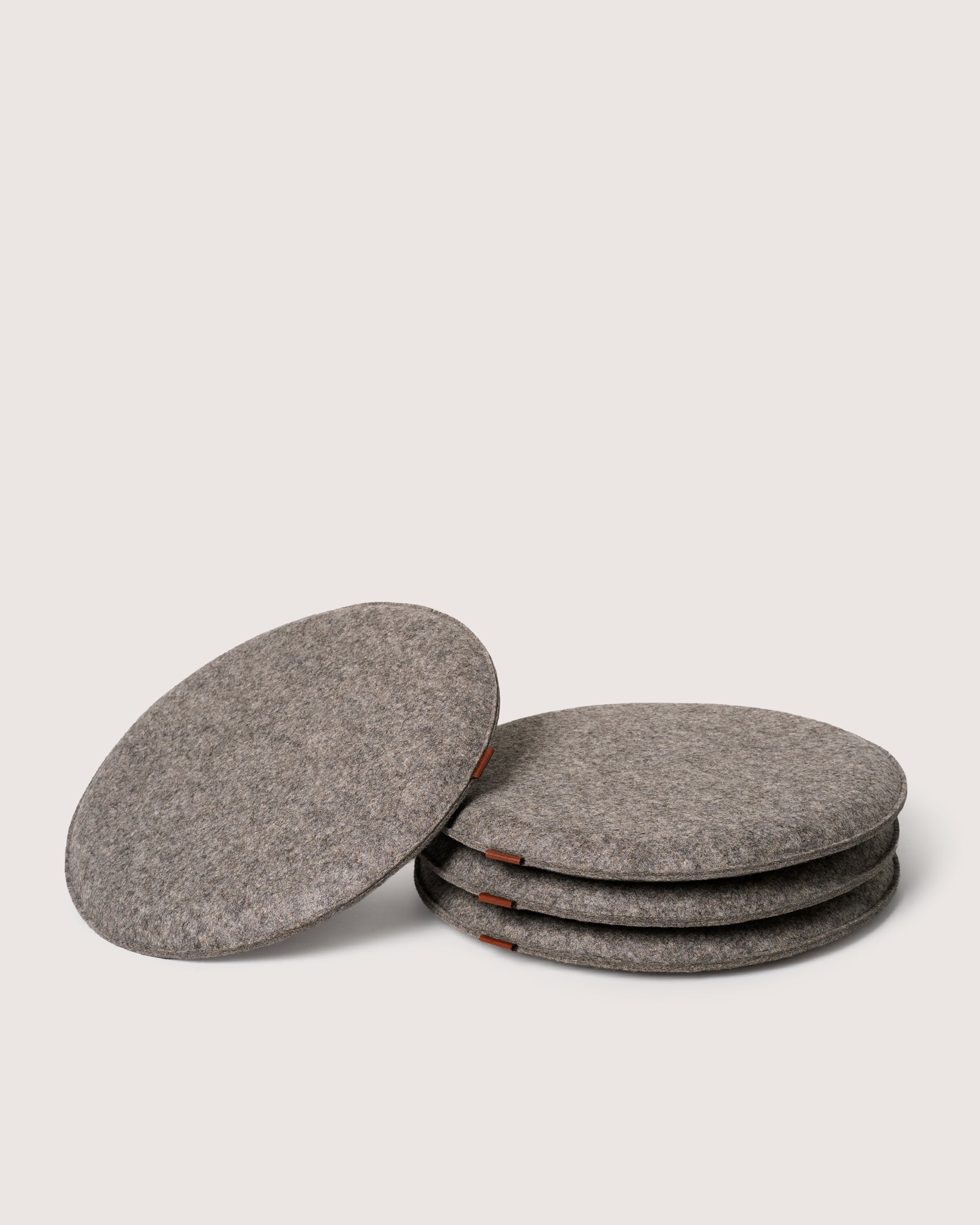 Zabuton Merino Wool Round Seat Cushion - 4 Pack