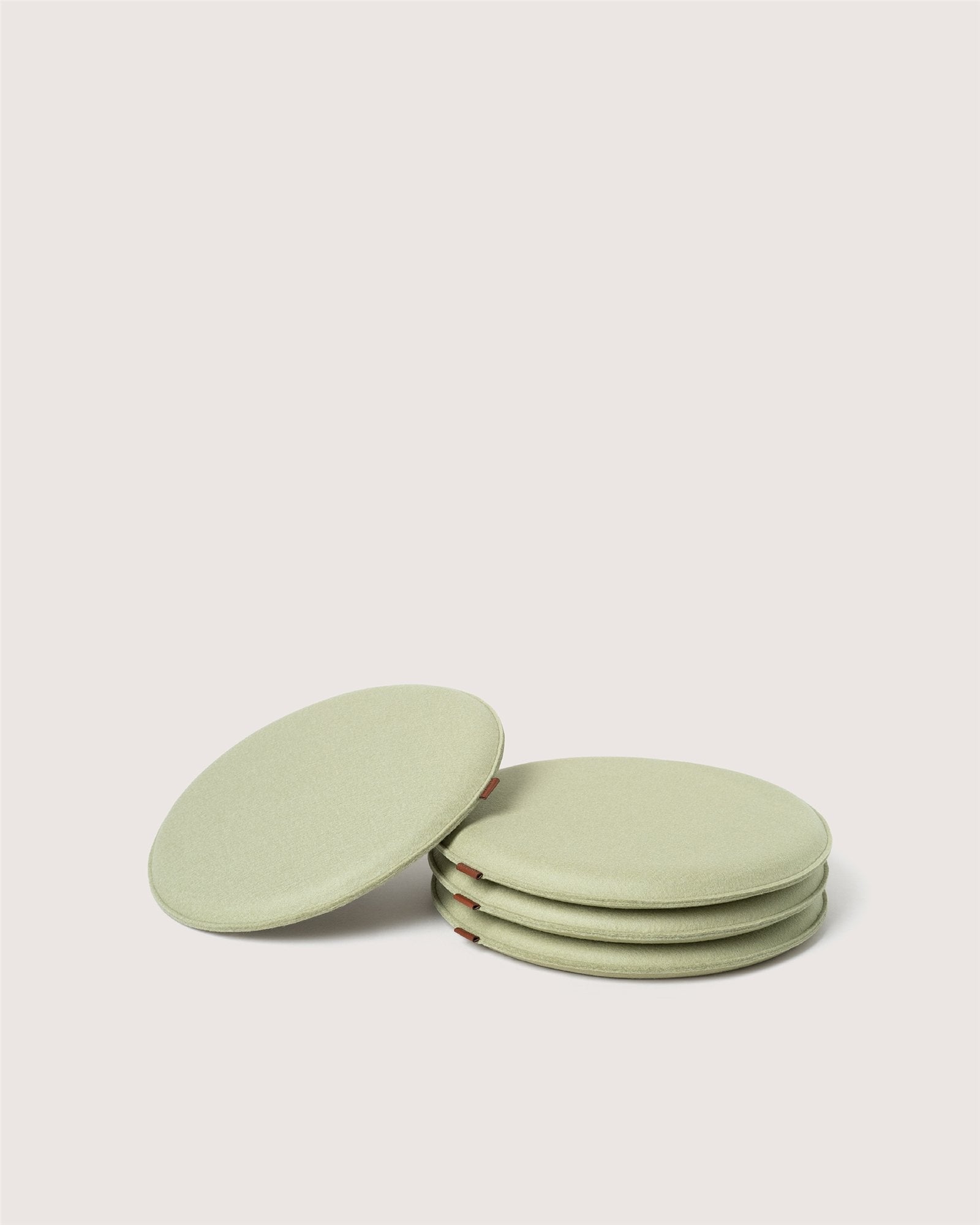Zabuton Merino Wool Round Seat Cushion - 4 Pack