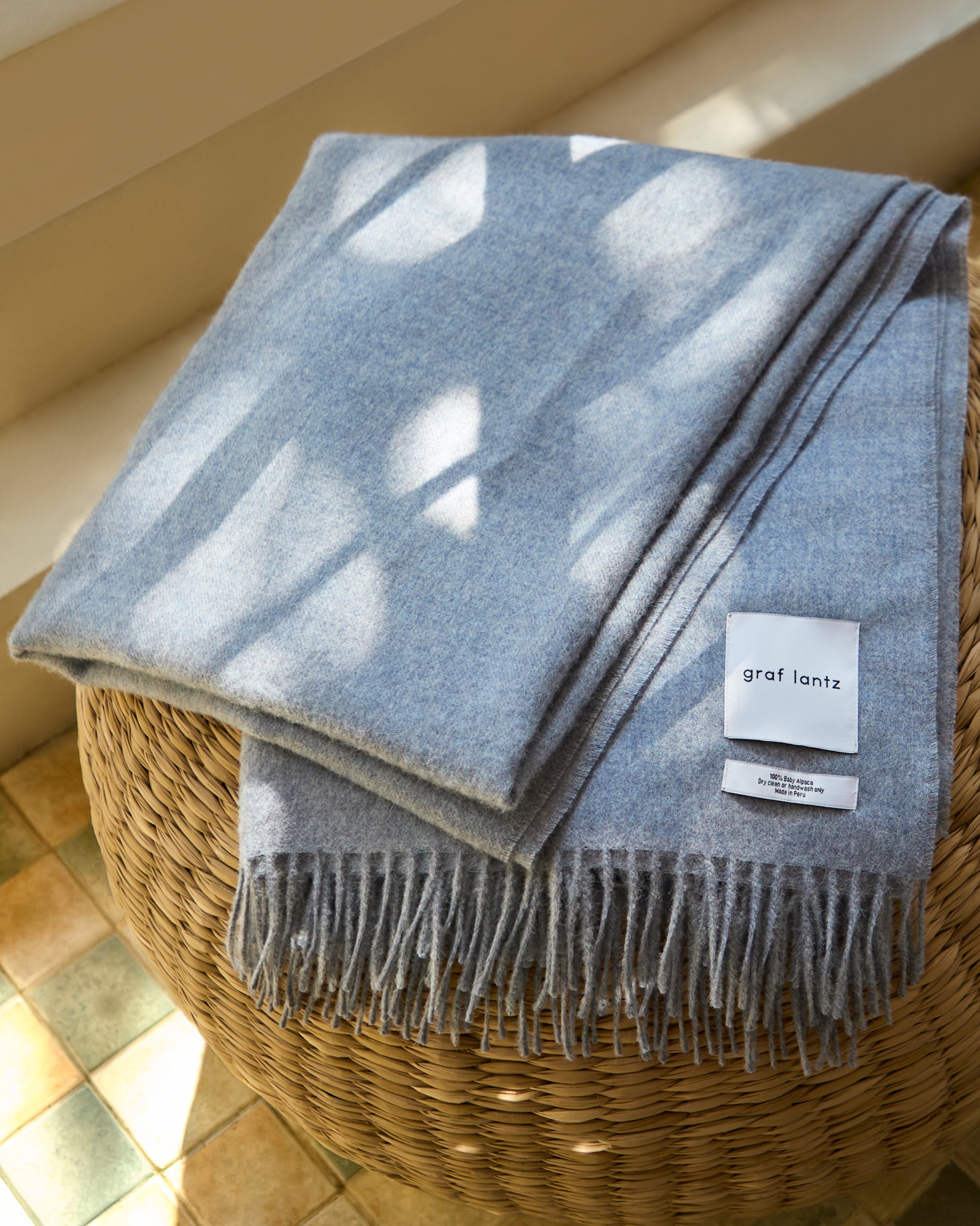Haus Baby Alpaca Throw
