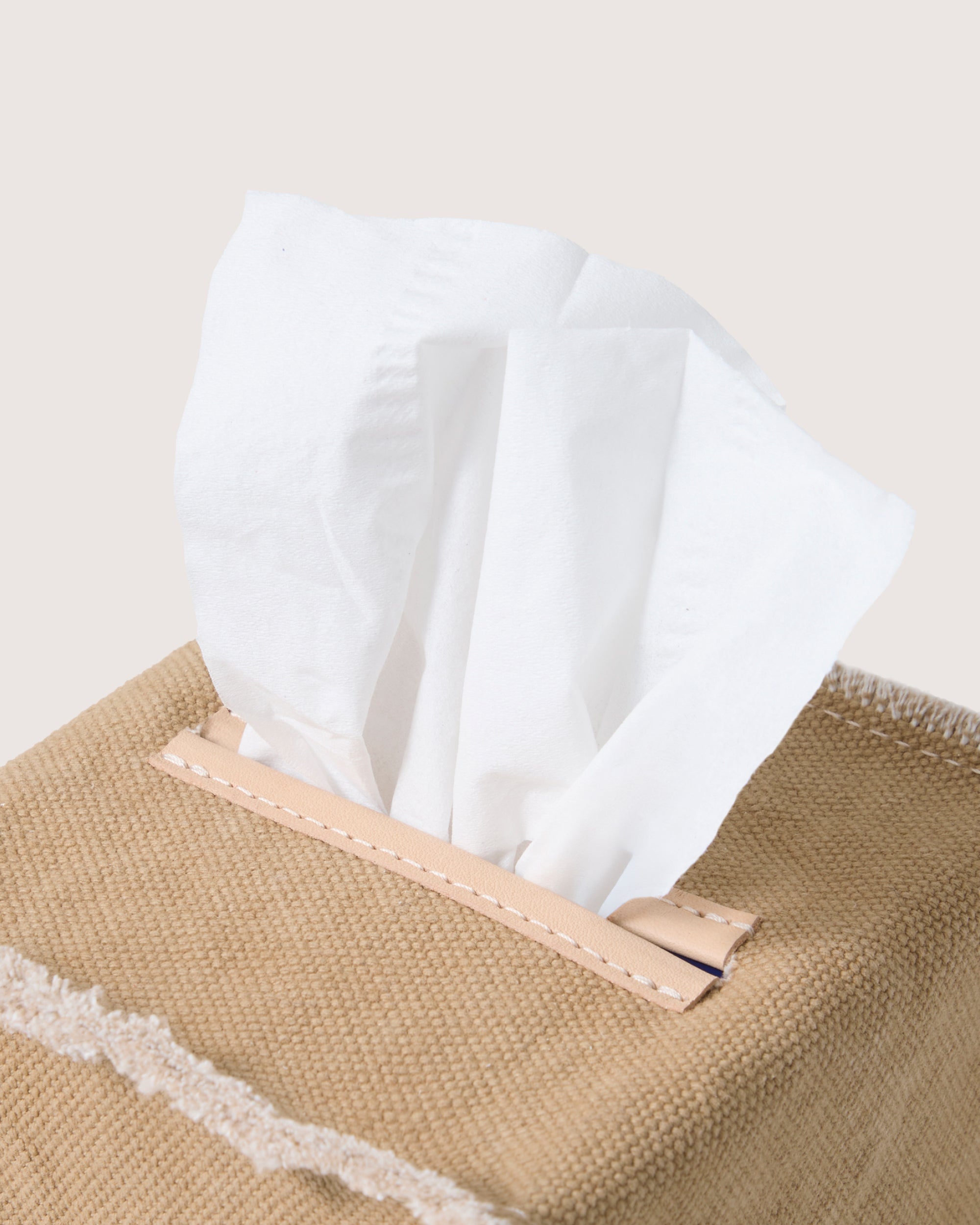 Canvas Tissue Box Cover