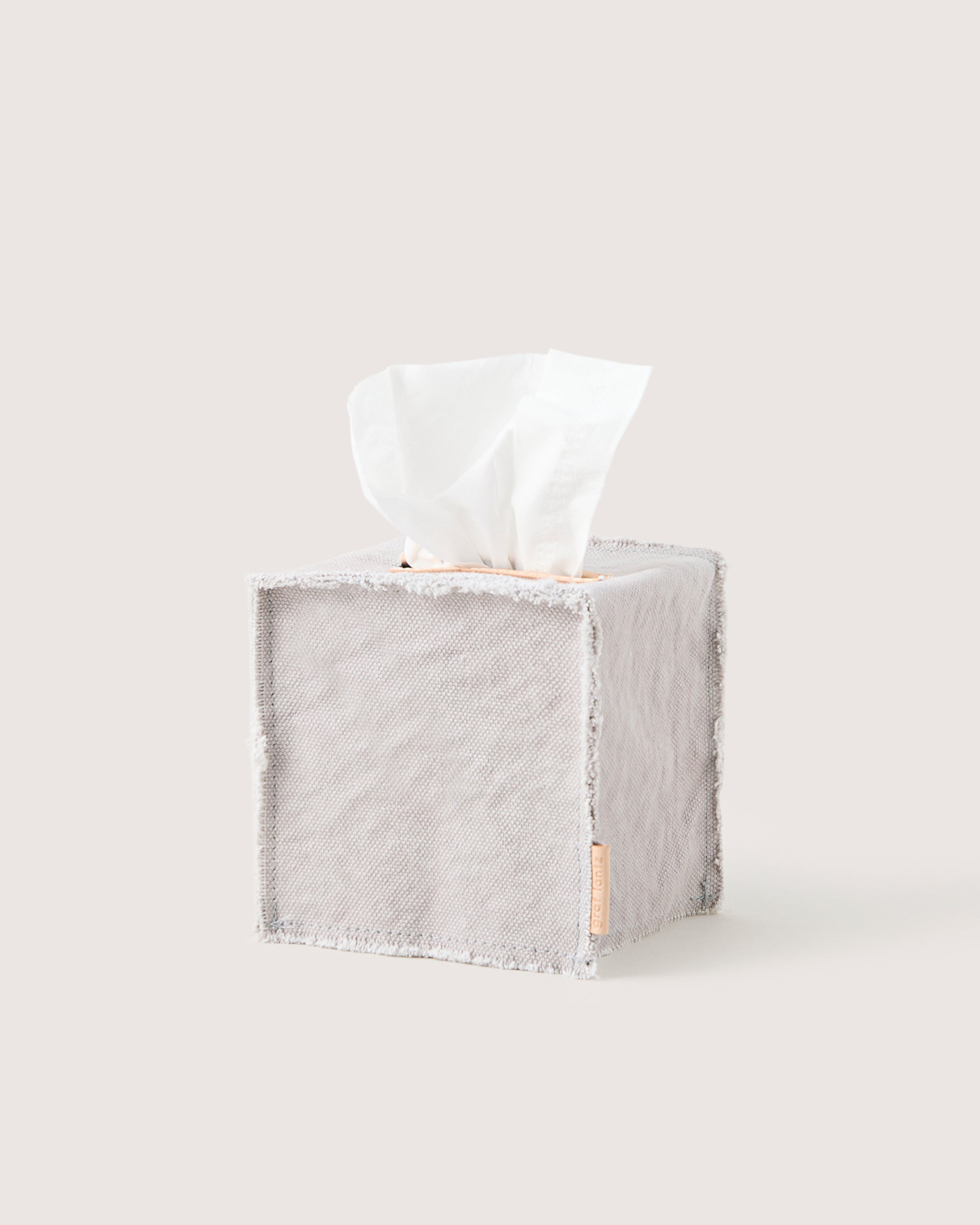 Canvas Tissue Box Cover