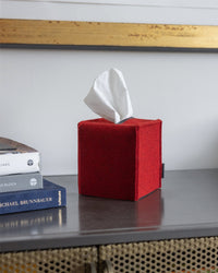 Merino Wool Small Tissue Box Cover