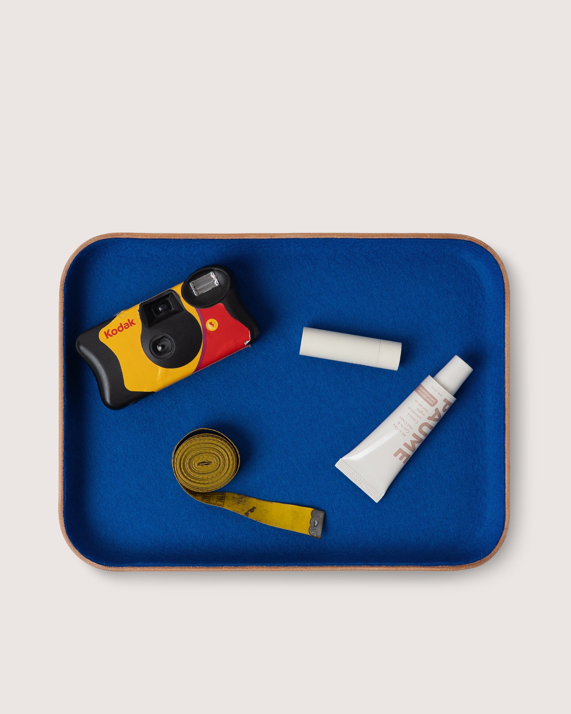 Kawabon Leather/Merino Wool Large Tray