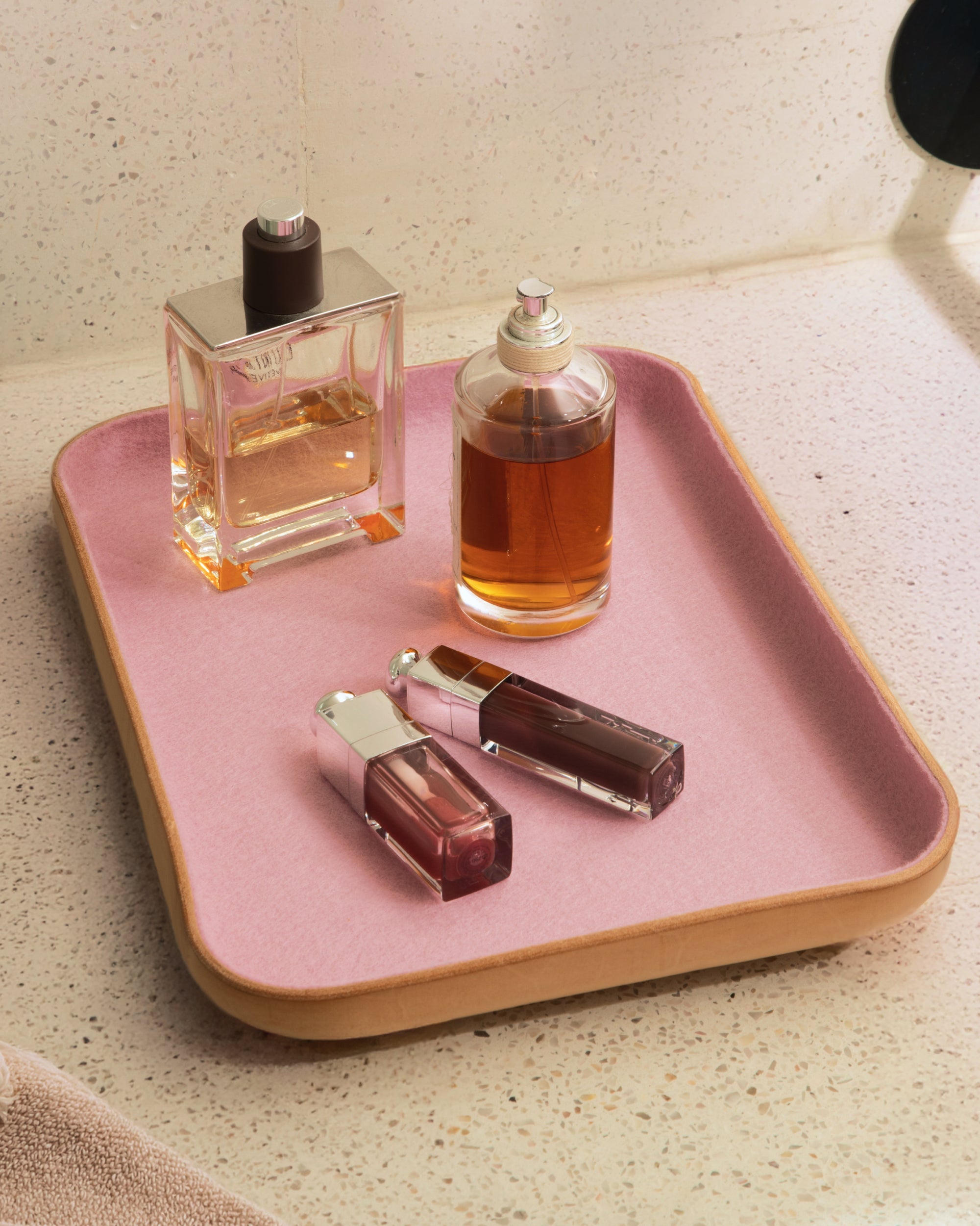 Kawabon Leather/Merino Wool Large Tray