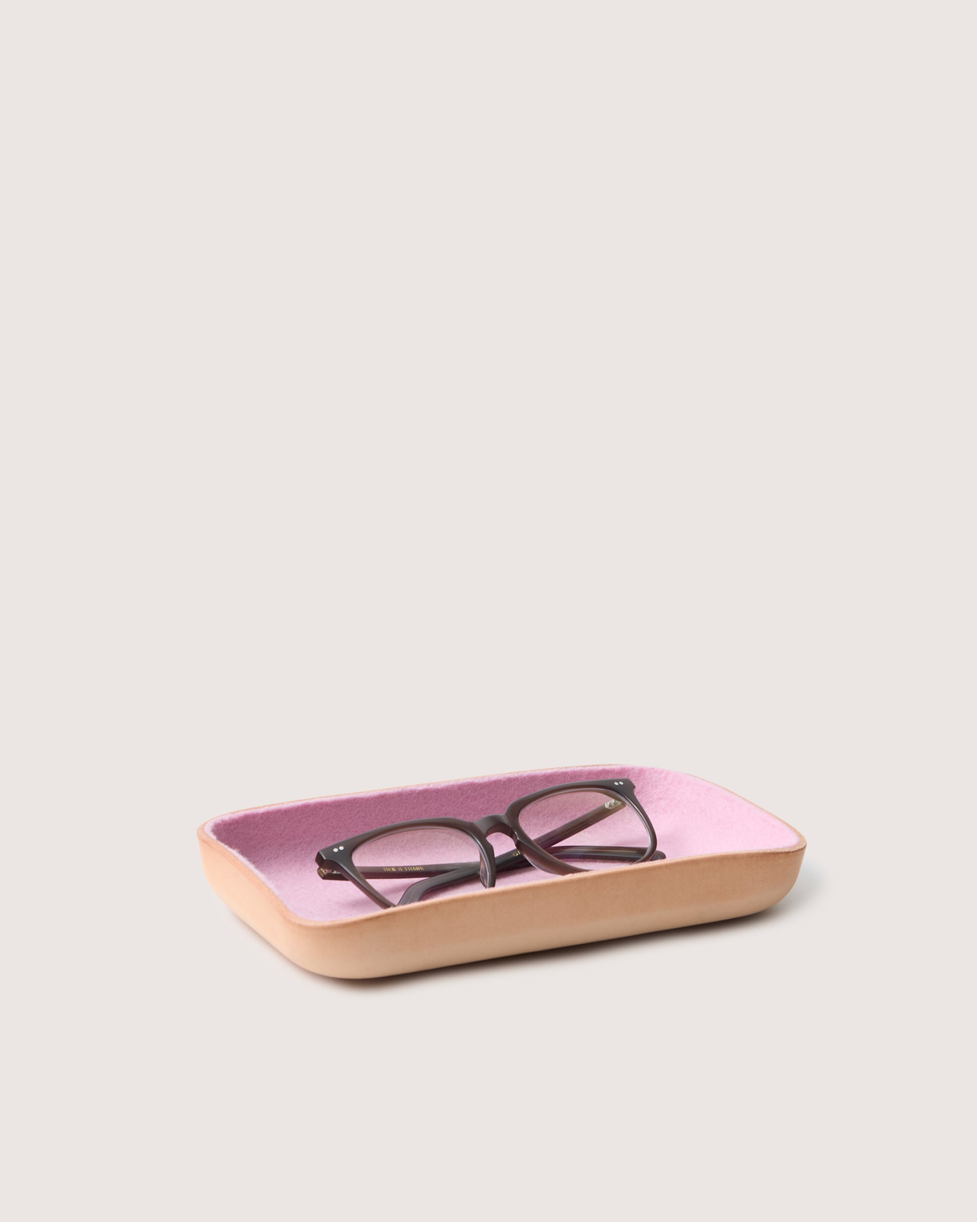 Kawabon Leather/Merino Wool Small Tray