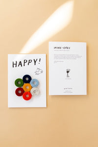 Wine-Ote’s Felt Wine Marker Note Card (4865070039149)