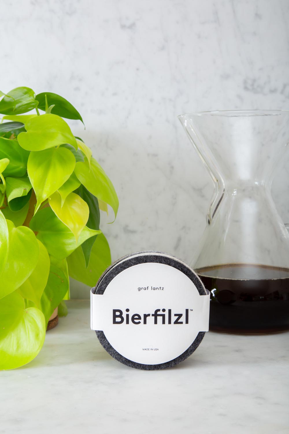 Bierfilzl Round Coaster Felt Multi 4 Pack (4866066874477)