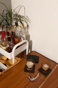 Bierfilzl Square Coaster Felt Solid 4 Pack (4865994555501)