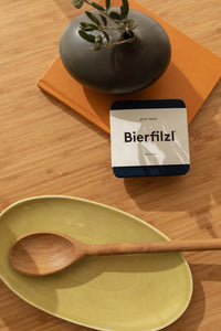 Bierfilzl Square Coaster Felt Solid 4 Pack (4865994883181)