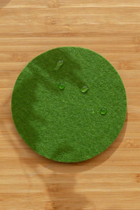 Bierfilzl Round Coaster Felt Solid 4 Pack (4865976074349)