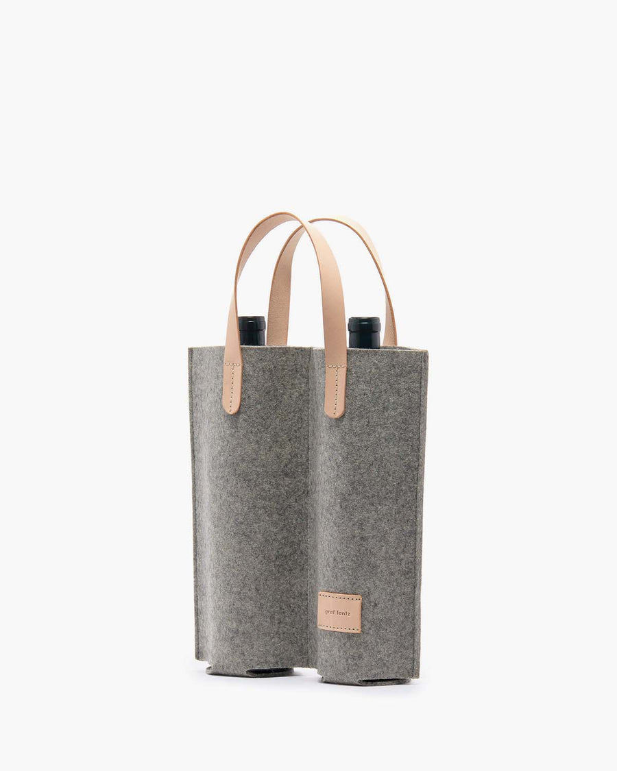 Hana Merino Wool Duo Bottle Bag