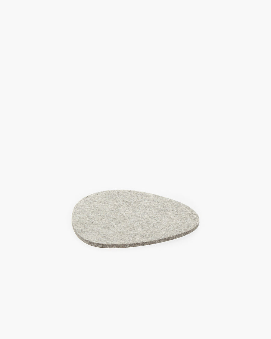 Small Stone Merino Wool Felt Trivet