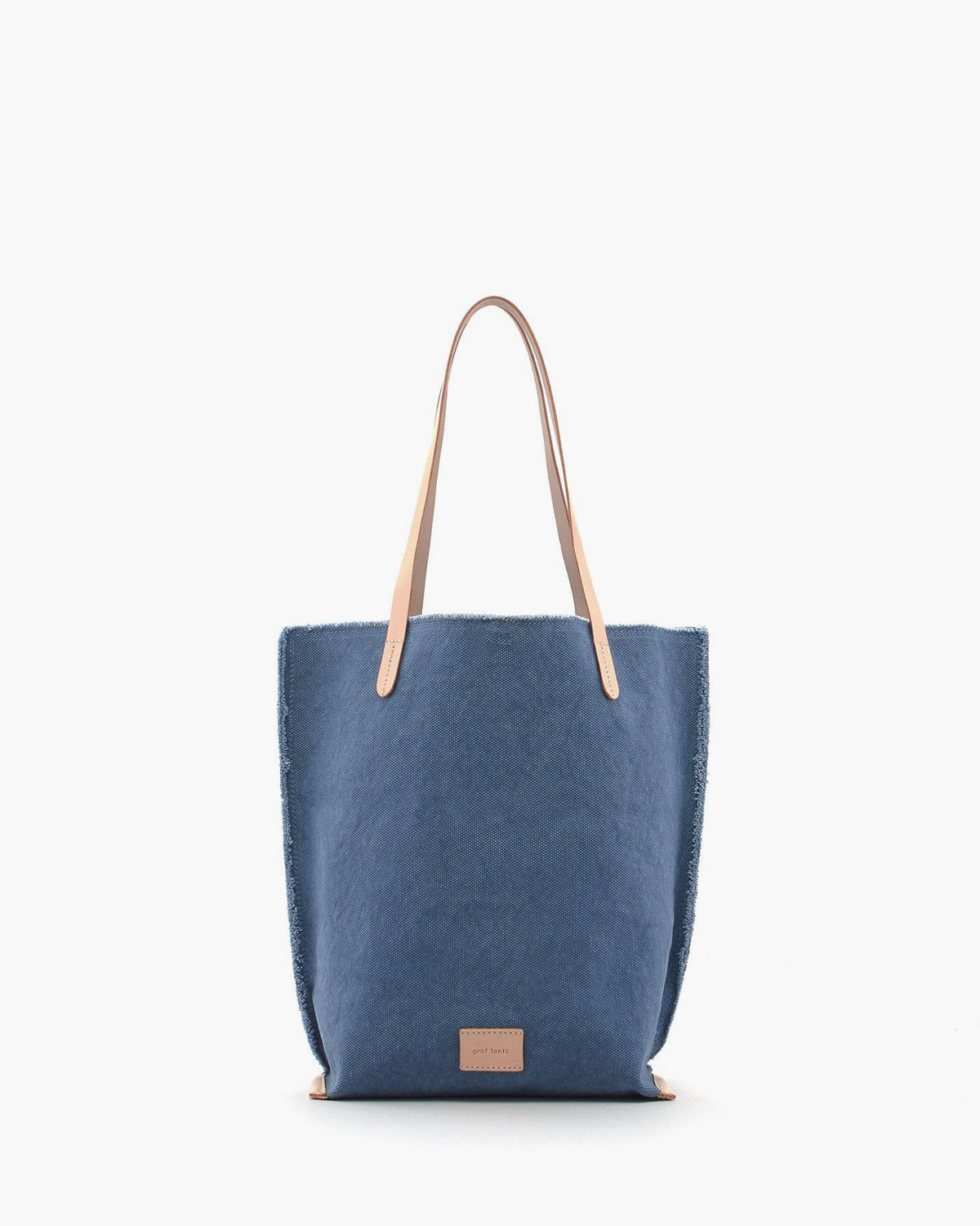 Hana 100% Hand Dyed Cotton Canvas Tote Bag in Natural