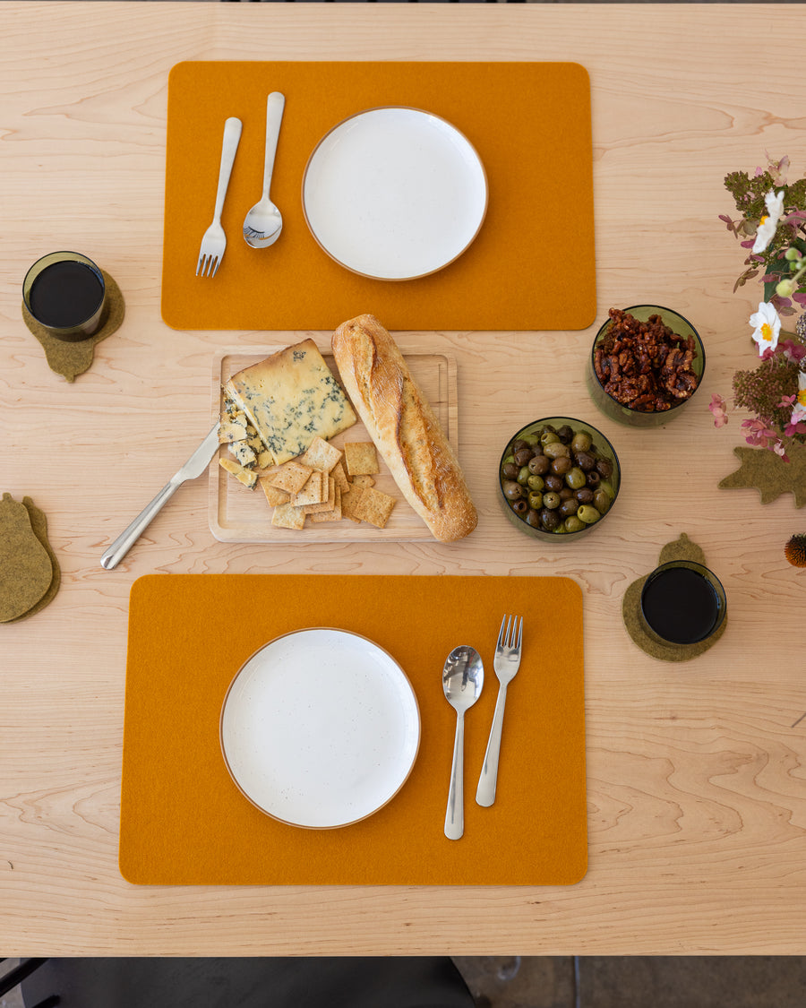 Merino Wool Rectangle Placemat