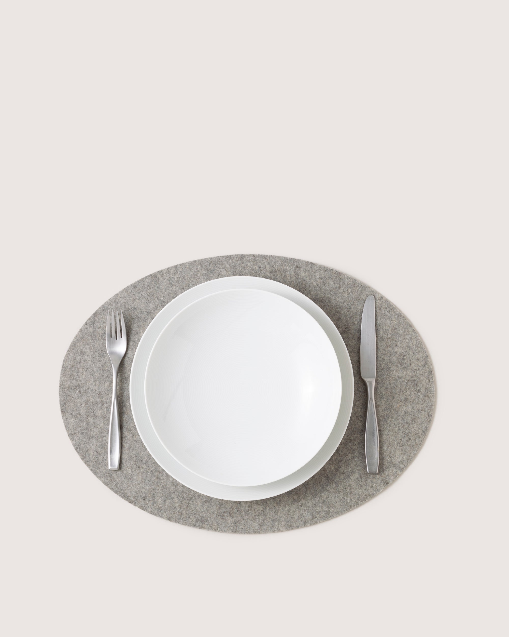Merino Wool Oval Placemat