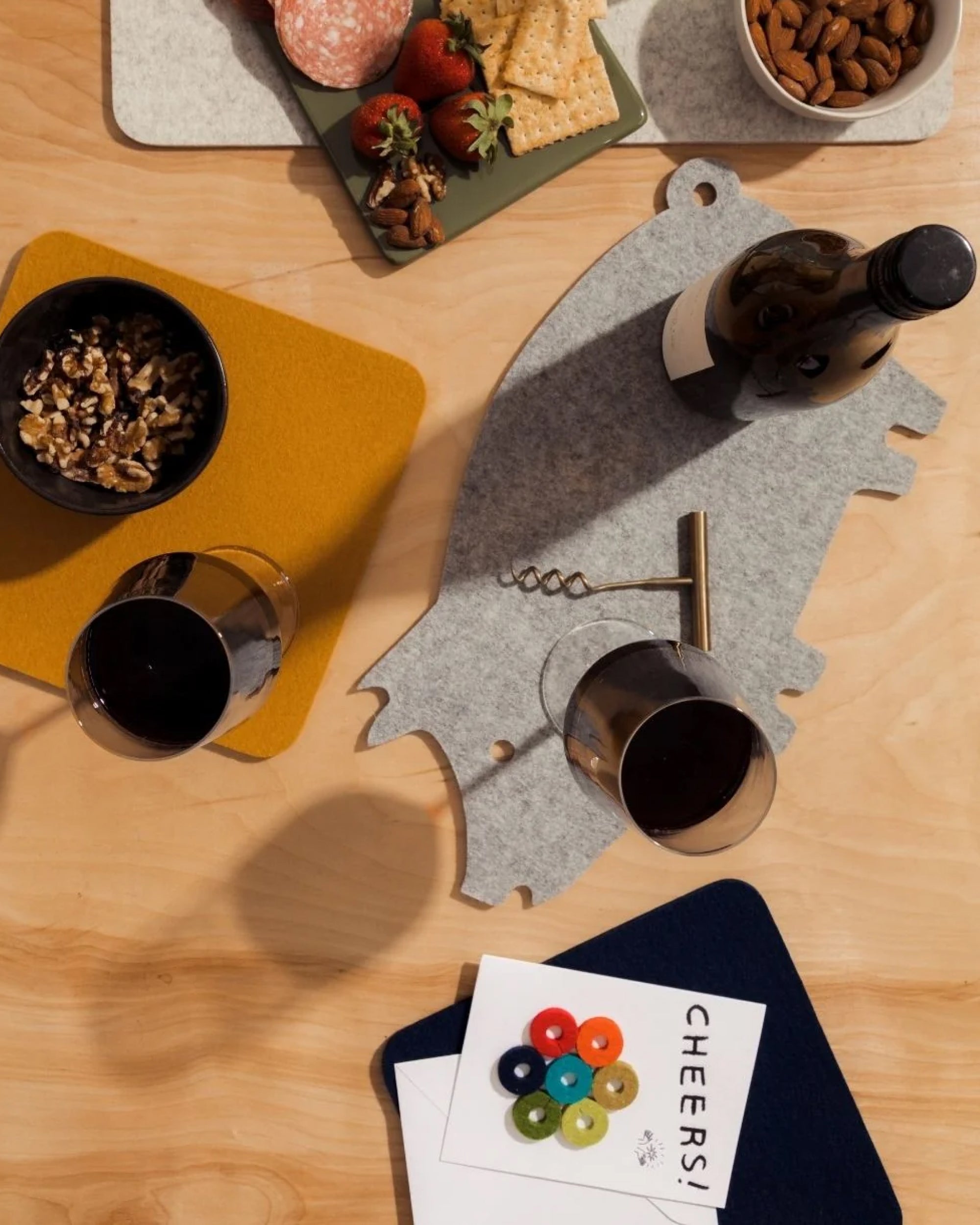Wine-Ote's Merino Wool Wine Markers