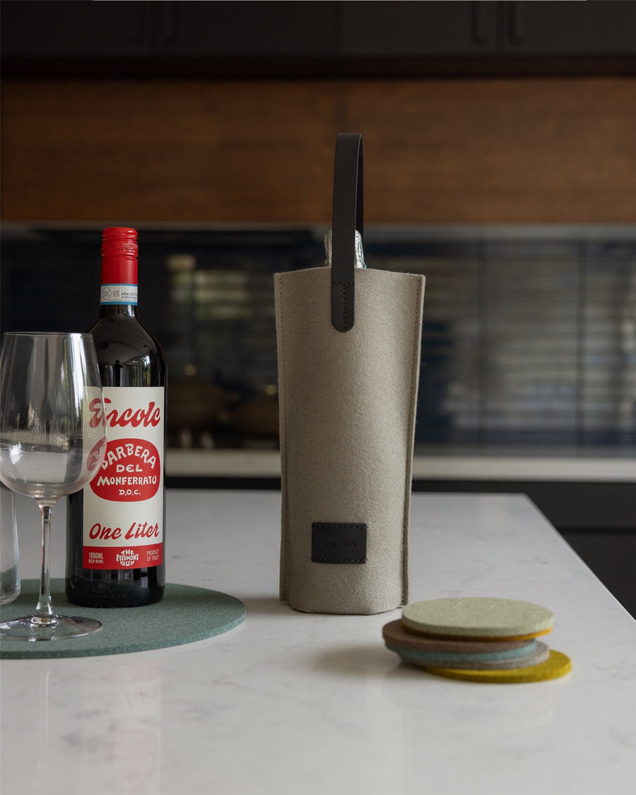 Hana Merino Wool Bottle Bag